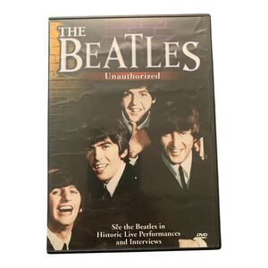 DVD titled "The Beatles Unauthorized"